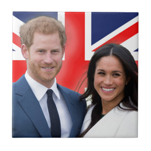 Verbijsterend! Prince Harry en Meghan Markle Tegeltje