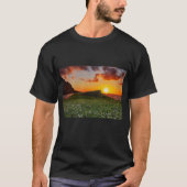 Verbijsterende zonsondergang verdrinking t-shirt (Voorkant)