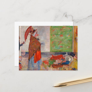 Verbijstering van het Maskerhuis door James Ensor Briefkaart