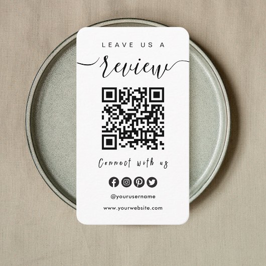 Verbind met de QR-code van de Verenigde Staten | L Visitekaartje