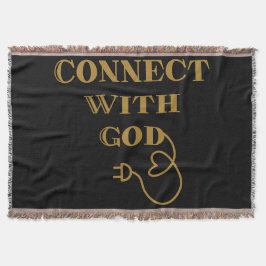 Verbind met God Bijbels citaat Deken