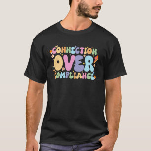 Verbinding Boven Naleving Autisme Bewustzijn Neuro T-shirt