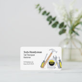 Verbinding maken met mij | QR Code Simple Wood Too Visitekaartje (Staand voorkant)