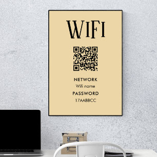 Verbinding maken met WiFi   Scannen naar verbindin Poster