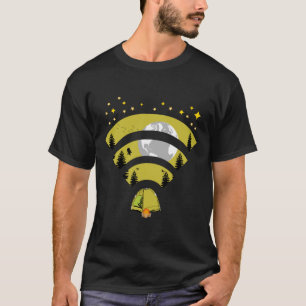 Verbinding verbreken met verbinding maken met Camp T-shirt