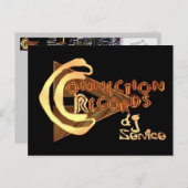 Verbindingsrecords: Briefkaart - ambtenaar (Voorkant / Achterkant)