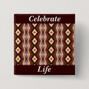 Verbintenis_ Vierkante Button 5,1 Cm