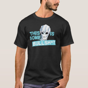 VERBLIJF ALIEN - DIT IS SOMS Klassieke T-SH T-shirt
