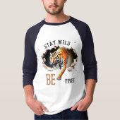 verblijf in het wild t-shirt (Voorkant)