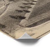 Verblijf in Hutchinson, Minnesota Poster (Hoek)