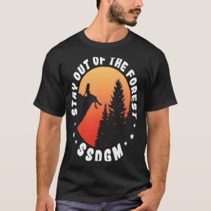 Verblijf uit de Vint van de Natuur van de Camping T-shirt