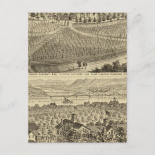 Verblijf van Andrew Lindsey Glenfield Briefkaart