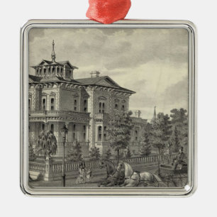 Verblijf van Arguello Metalen Ornament
