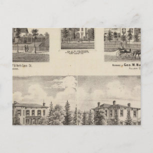 Verblijf van Henry Baker en anderen Briefkaart