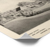 Verblijfplaats Shattuck, McLane Mills Poster (Hoek)