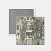 Verblijfplaats van Dr Charles Hubbard Magneet (Voorkant / Achterkant)