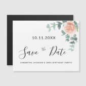 Verblijfsdag roos goudbloem sparen op datum (Voorkant / Achterkant)