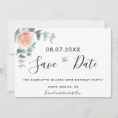 Verblijfsdag roos goudbloem sparen op datum (Voorkant)