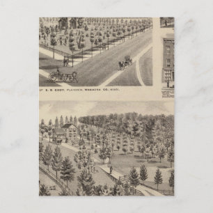 Verblijfselen, Boerderij, Minnesota Briefkaart