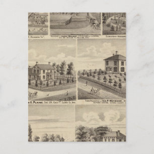 Verblijfselen, boerderijen in Polen Briefkaart