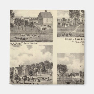 Verblijfselen van de slib magneet