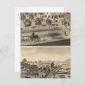 Verblijfselen van SA Nay en DM Winans Briefkaart (Voorkant / Achterkant)