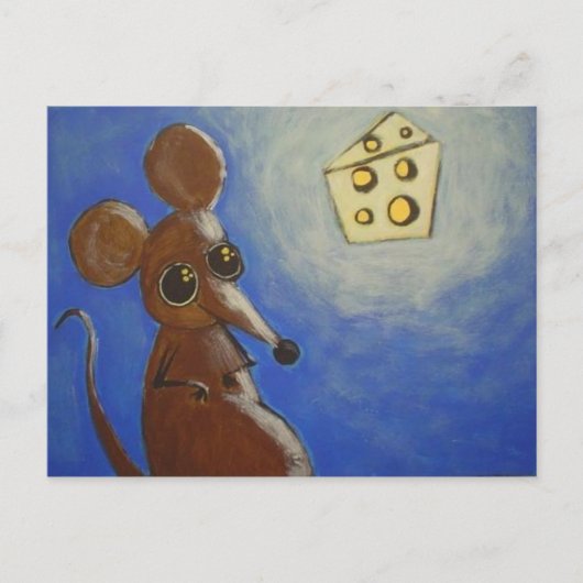 Verblind door het briefkaart (Voorkant)