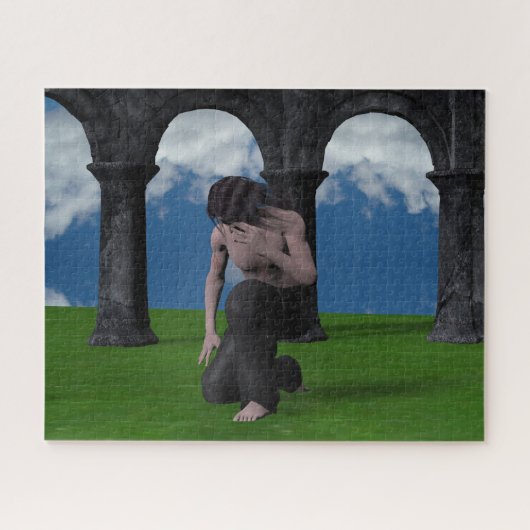 Verblind door het Licht Legpuzzel (Horizontaal)