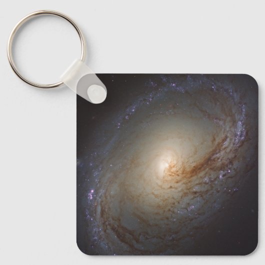 Verblote Lenticulaire Galaxy NGC 3368 Sleutelhanger (Voorkant)