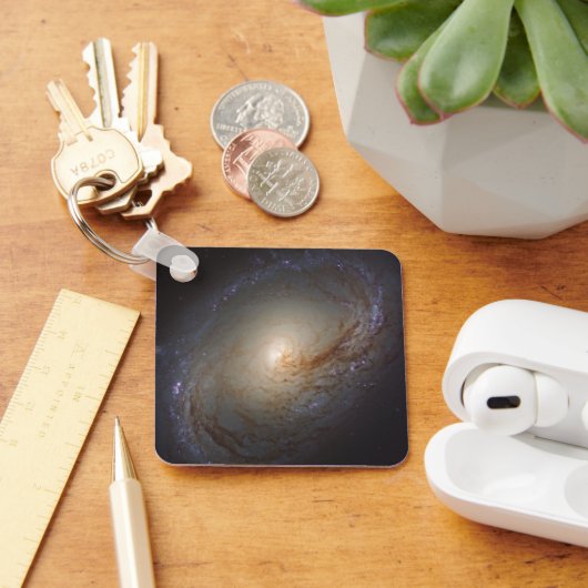 Verblote Lenticulaire Galaxy NGC 3368 Sleutelhanger (Bureau)