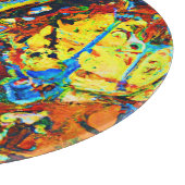 Verbluffend Abstract patroon Snijplank (Hoek)