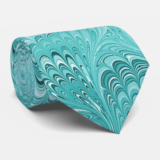 Verbluffend Antiek gemarmerd Stropdas (Opgerold)