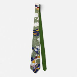 Verbluffend Antiek gemarmerd Stropdas