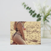  Verbluffend Bikini Beauty Photography briefkaart (Staand voorkant)
