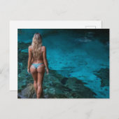 Verbluffend Bikini Beauty Photography briefkaart (Voorkant / Achterkant)