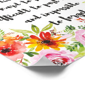 Verbluffend Boss Quote: geweldige boss Appreciatio Poster (Hoek)