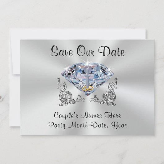 Verbluffend Christelijk Bewaar de Datumkaarten Per Save The Date (Voorkant)