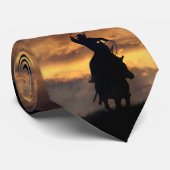 Verbluffend Cowboy-Stropdas Stropdas (Opgerold)