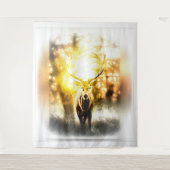 Verbluffend deer 01-02 wandkleed (Voorkant)