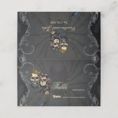 Verbluffend donker gotisch bruiloft ontwerp met sc (Buitenkant ongevouwen)