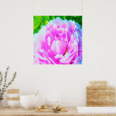 Verbluffend dubbel roze kledingstuk poster (Keuken)