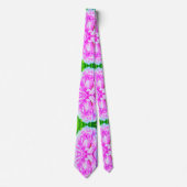 Verbluffend dubbel roze kledingstuk stropdas (Voorkant)