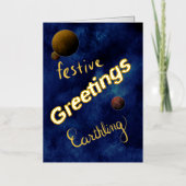 Verbluffend, Geek, Leuk, Kerst Kaart (Voorkant)