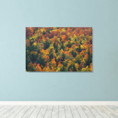 Verbluffend herfstbos canvas afdruk (Insitu (Houten vloer))