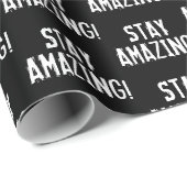 verbluffend inspirerend citaat blijven cadeaupapier (Rol Hoek)