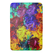 Verbluffend kleurrijk Abstract patroon Badmat (Voorkant Verticaal)