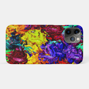 Verbluffend kleurrijk Abstract patroon iPhone 11 Pro Hoesje