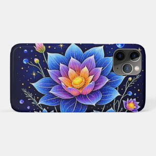 Verbluffend Kosmische Bloemendromen Ontwerp iPhone 11 Pro Hoesje