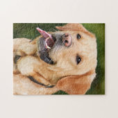 Verbluffend labrador legpuzzel (Horizontaal)