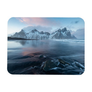 Verbluffend licht in IJsland Stokksnes, Vestraho Magneet